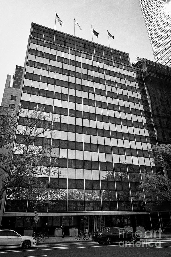 Institute of International Education New York City USA Photograph by