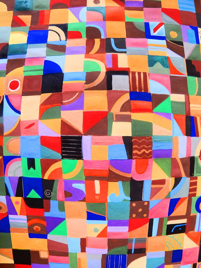 Instrumental Of Colors. Mixed Media by Chatri Ahpornsiri Fine Art America