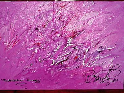 Abstract Painting - Intellectual Harmony by Brenda Basham Dothage Abstract Painting - Intellectual Harmony by Brenda Basham Dothage