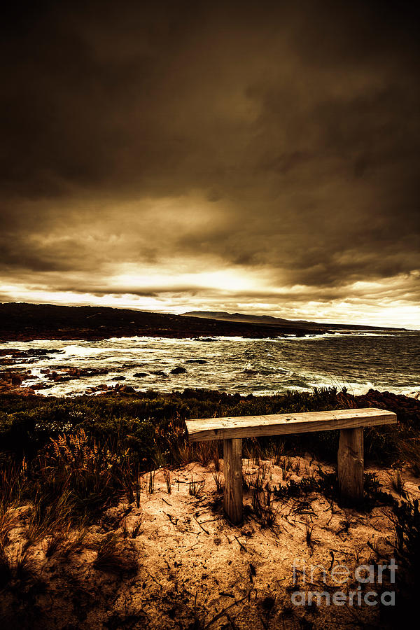 Nature Photograph - Intense coastline drama by Jorgo Photography