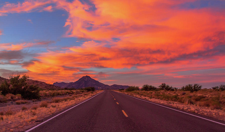 Intense Evening Clouds in Arizona Photograph by Bonnie Follett