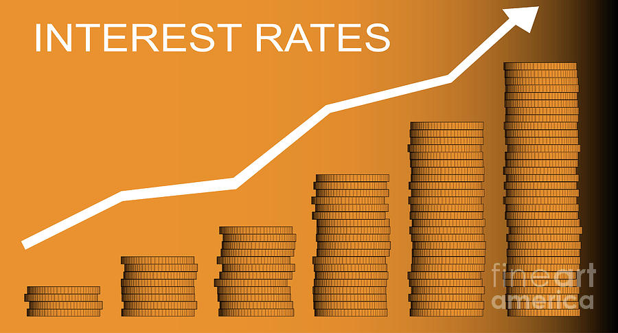 Interest Rates Digital Art by Bigalbaloo Stock | Fine Art America