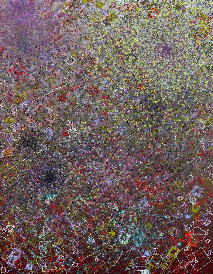 Abstract Digital Art - Intergalactic Fruity Chew 7-12-2015 #1 by Steven Harry Markowitz