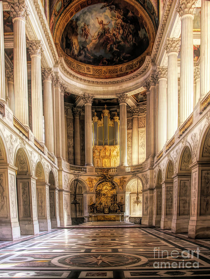 Paris Photograph - Interior 1700 France Chateau de Versailles  by Chuck Kuhn