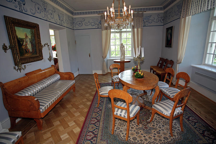 Interior from Palmse Manor House Photograph by Aivar Mikko