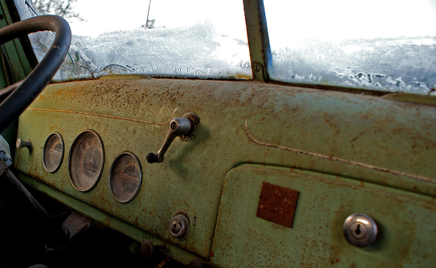Truck Photograph - Interior II by Off The Beaten Path Photography - Andrew Alexander