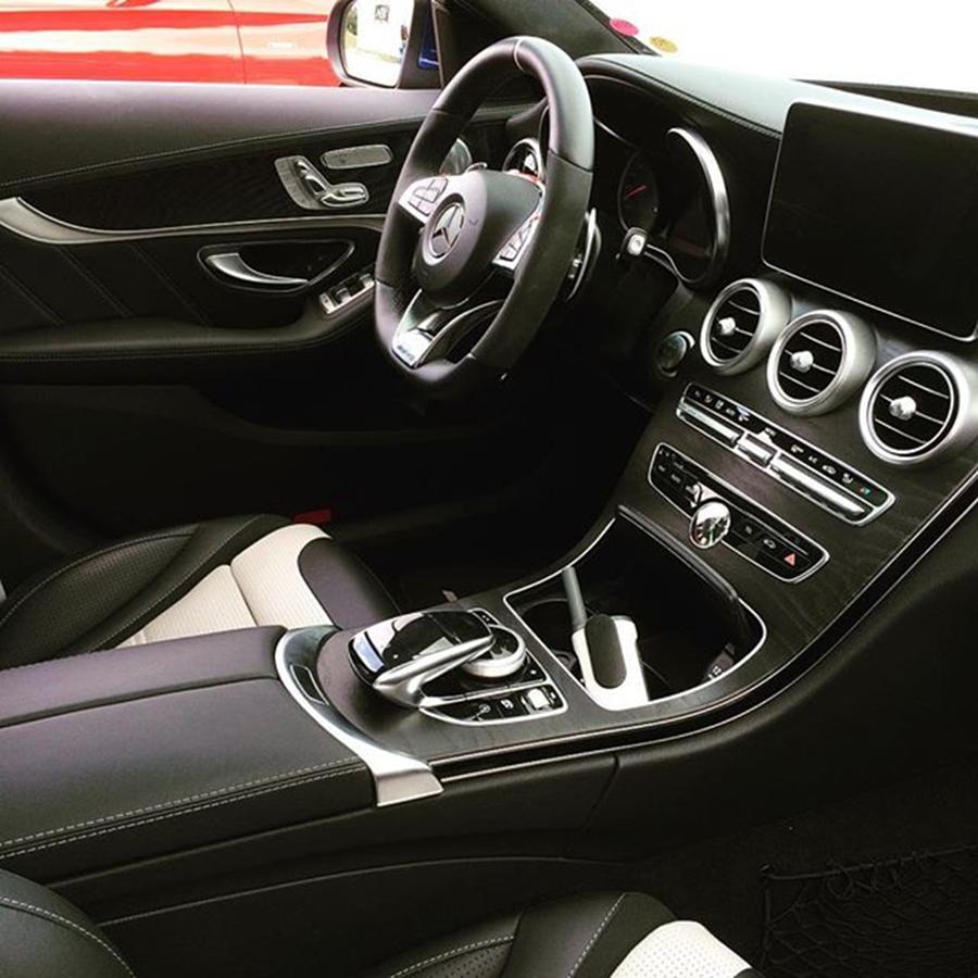 Power Photograph - Interior Of C63s #amg #c63 #c63s by Markus Mangold