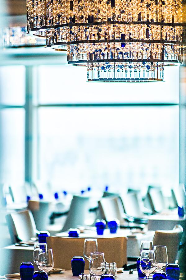 Interior Of Fine Luxurious Dining Room In Restaurant Photograph by Alex Grichenko