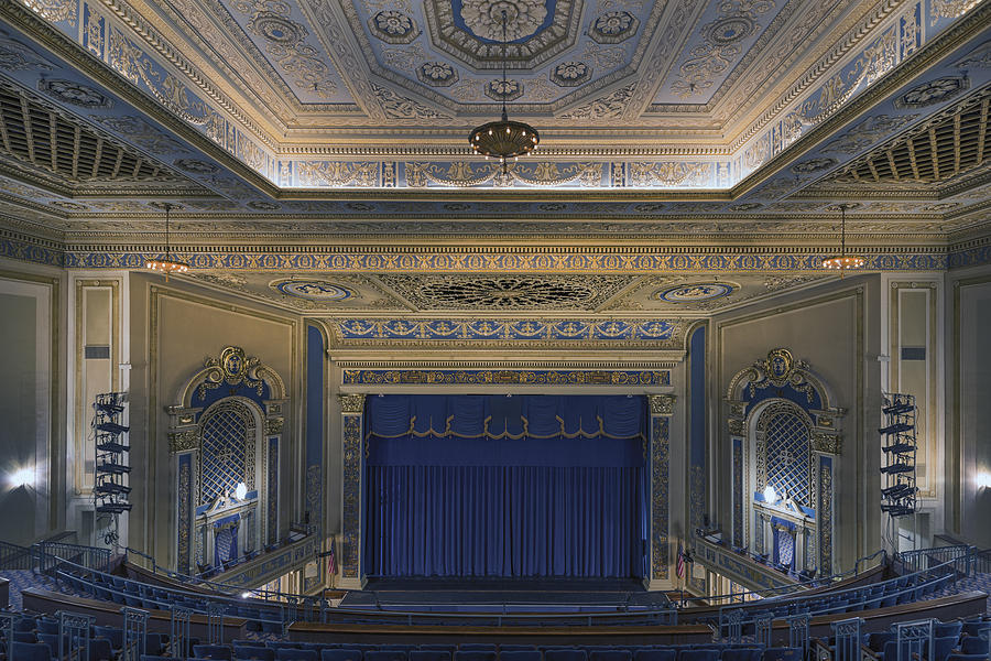 Interior of the Perot Theatre in Texarkana Photograph by Carol M Highsmith
