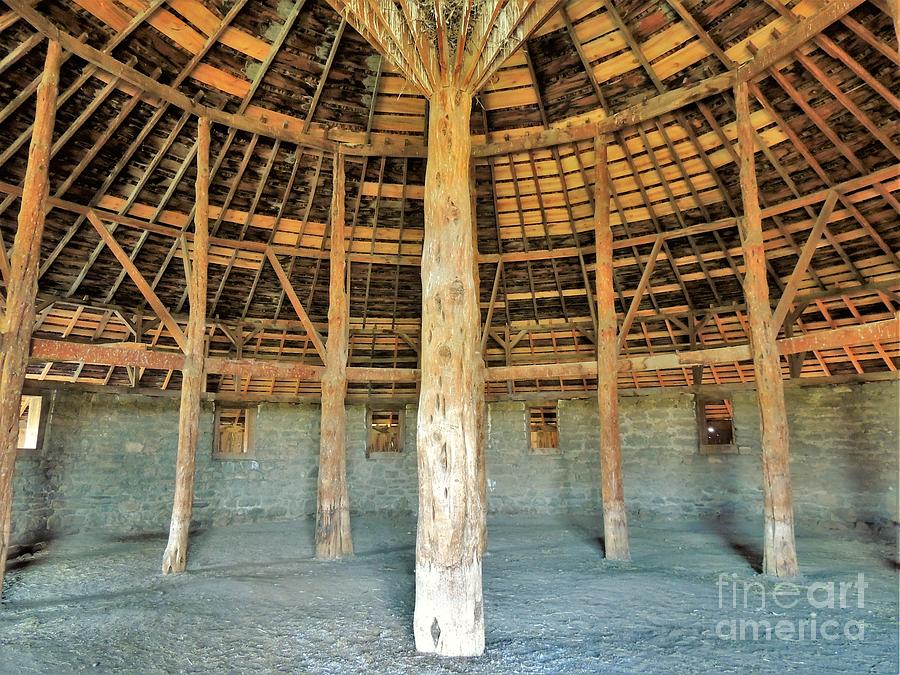 Interior Peter French Round Barn Photograph by Michele Penner