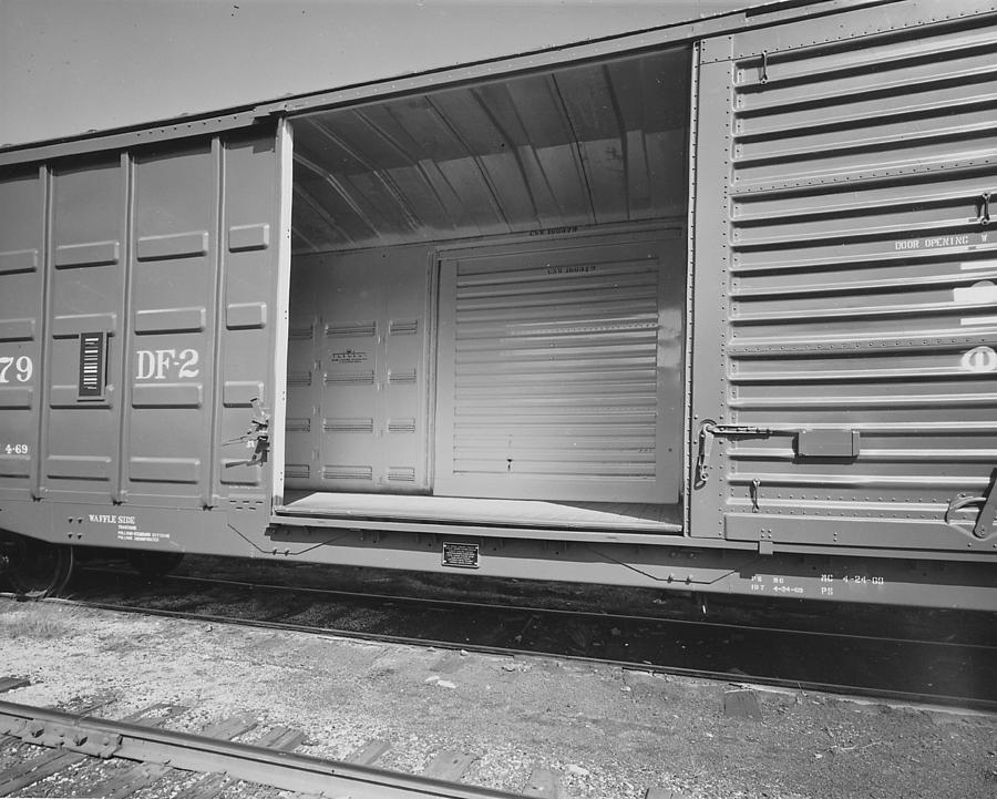 160XXX Freight Car #2 Photograph by Chicago and North Western Historical Society