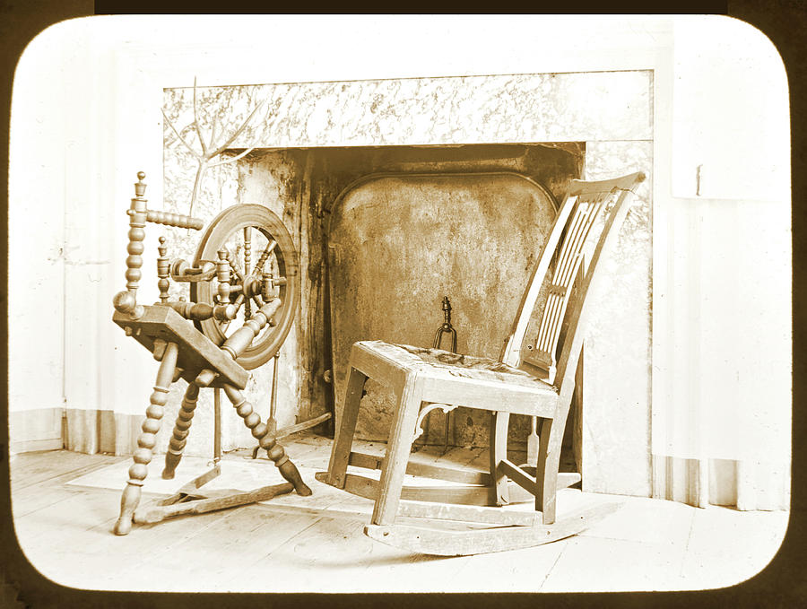 Interior, Washintons Headquarters, Valley Forge National Park,  Photograph by A Macarthur Gurmankin