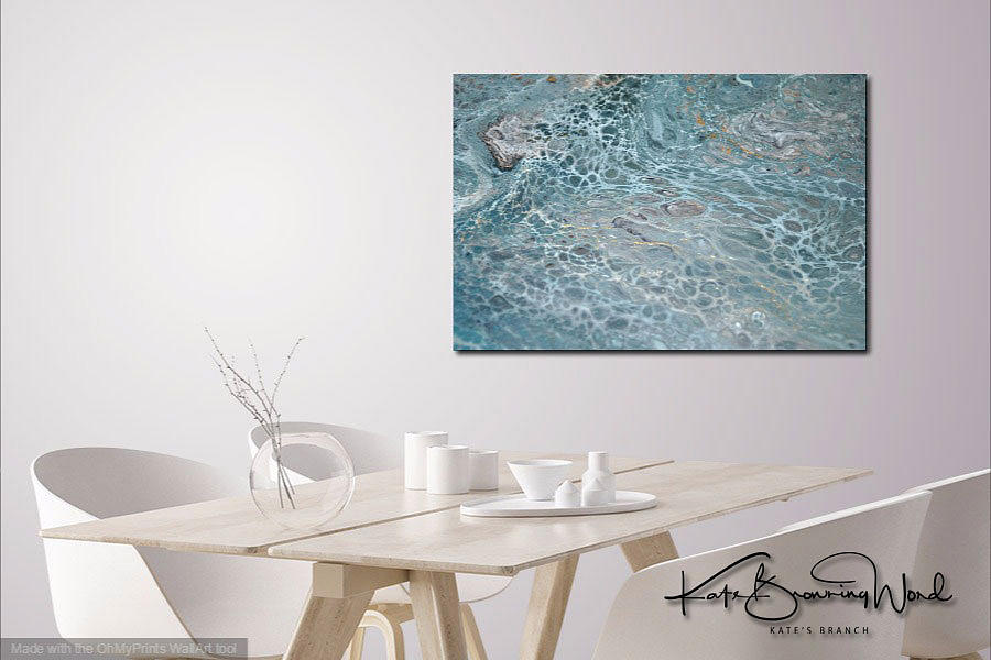 Interior with Aquatic 3 by Kate Word Interior with Aquatic 3 by Kate Word