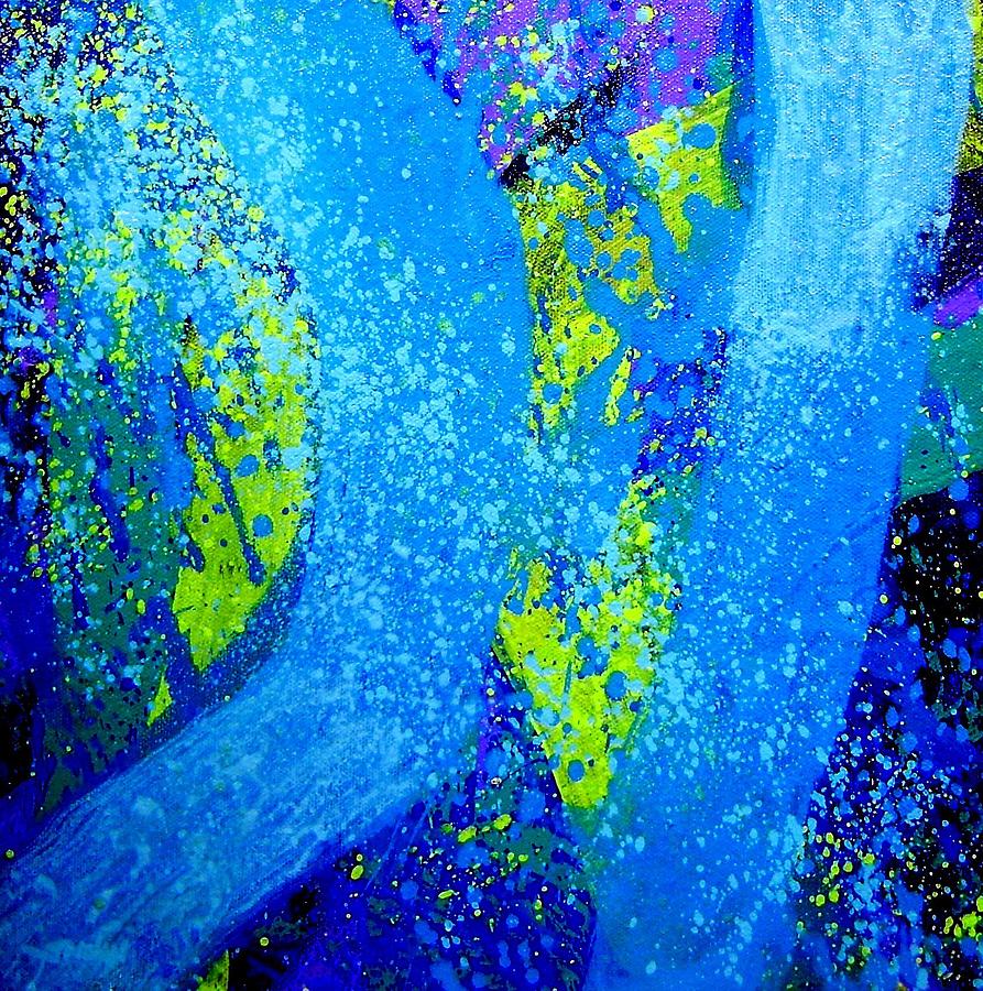 Abstract Painting - Interlaced Colour by John Nolan Abstract Painting - Interlaced Colour by John Nolan