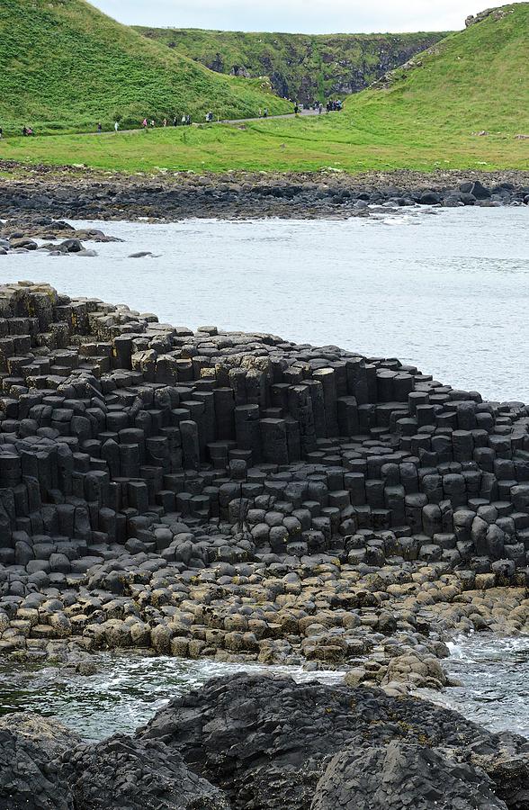 Interlocking basalt columns Photograph by Matt MacMillan