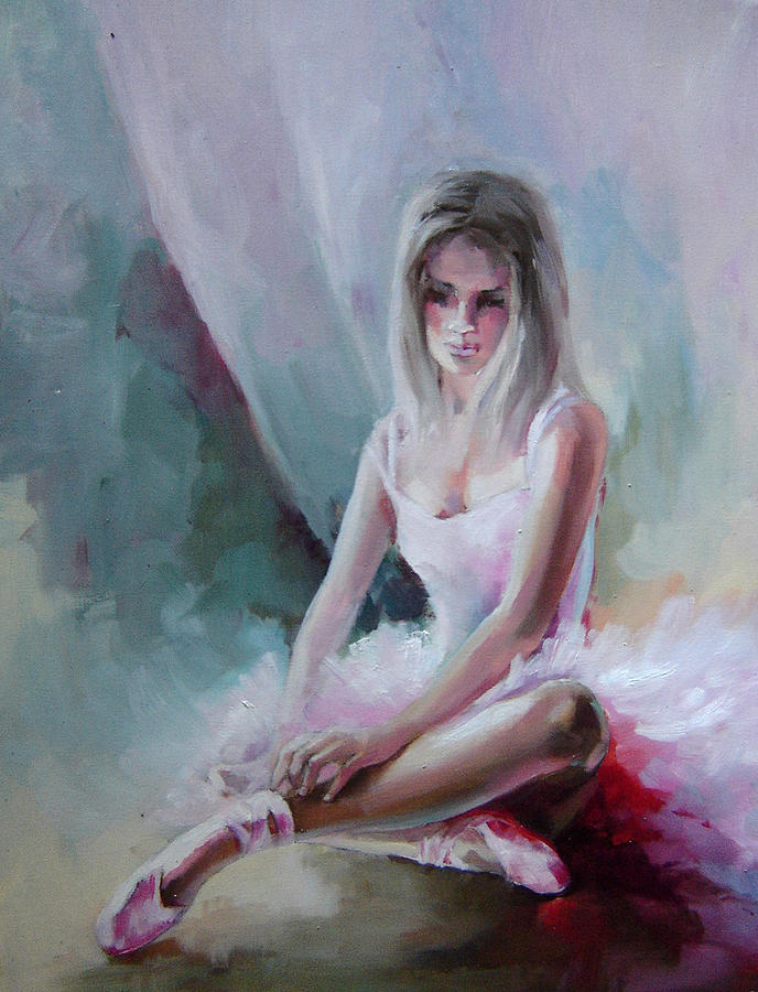 Pink Background Portraits Oil Painting Pink Background Portraits Oil Painting