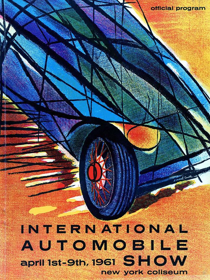 International Automobile Show 1961 Photograph by John Schneider
