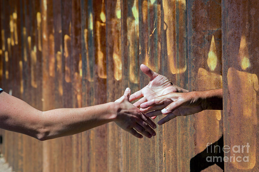 International Handshake Photograph by Jim West