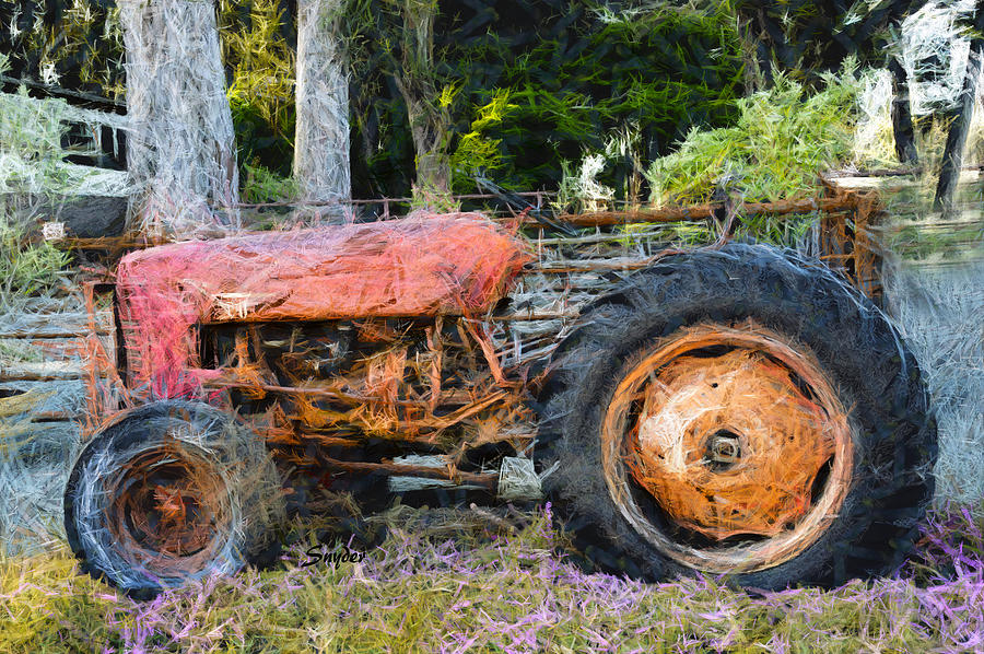 International Harvester Abandoned  Photograph by Barbara Snyder