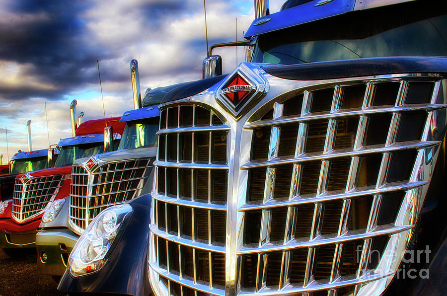 International Trucks 1 Photograph by Bob Christopher