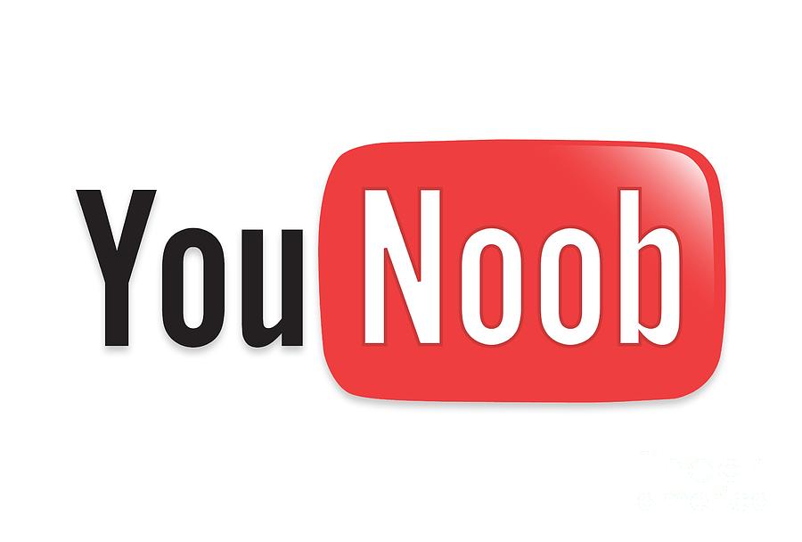 Video Digital Art - Internet Memes  You Tube Parody You Noob by Paul Telling