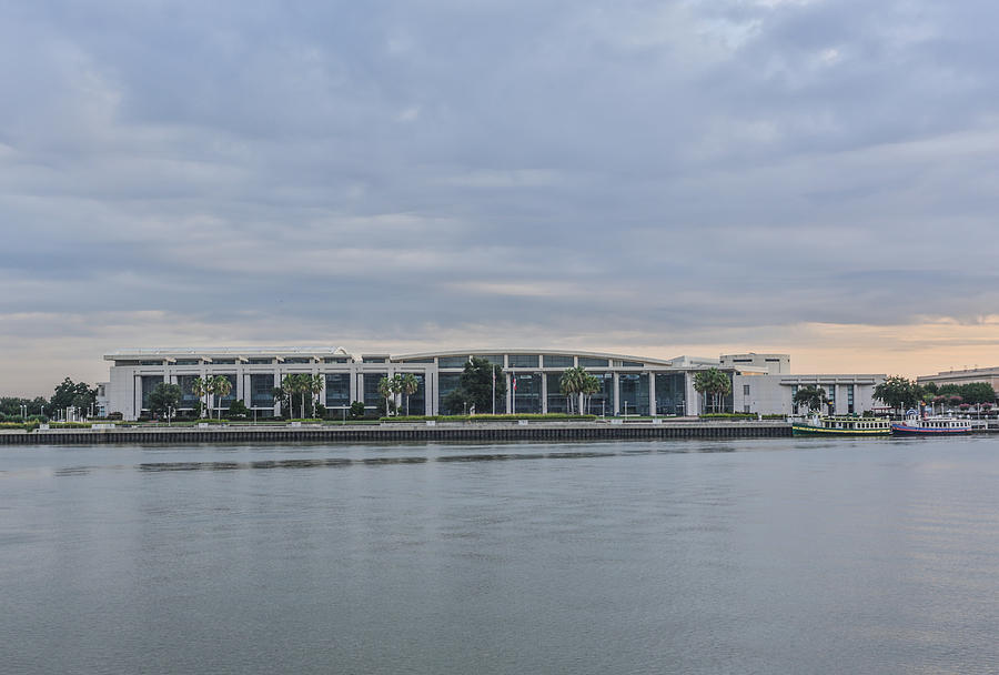 Savannah Photograph - Interntational Trade and Convention Center by Jimmy McDonald