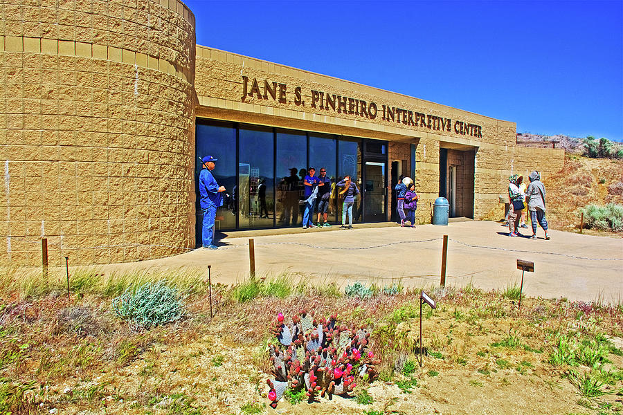 Interpretive Center at Antelope Valley CA Poppy Reserve Photograph by