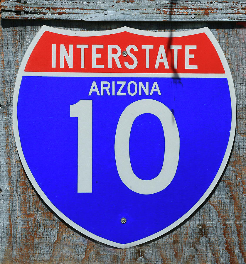 Interstate Arizona 10 Photograph by Allen Beatty
