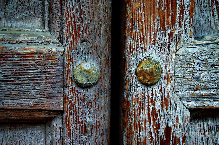 Interstice Between Two Doors Photograph by Michelle Meenawong