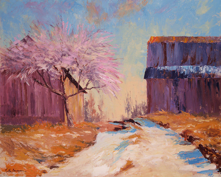 Impressionism Painting - Into Spring by Keith Burgess