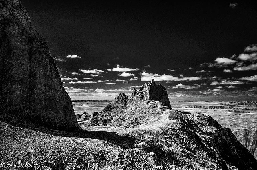 Into the Badlands Photograph by John Roach