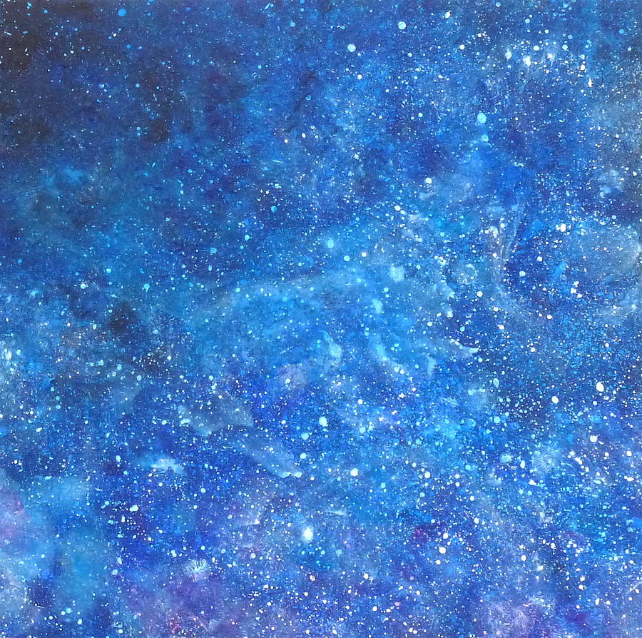 Space Painting - Into the Deep # 1 by Adrienne Martino
