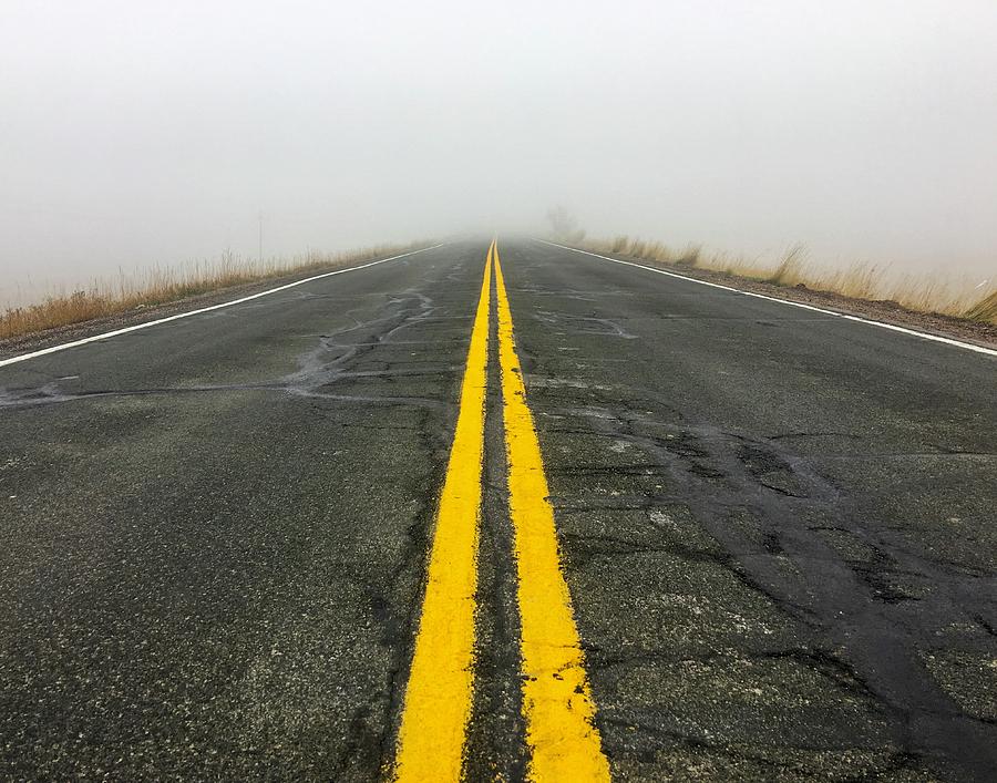 Into the Fog Photograph by Rand Ningali