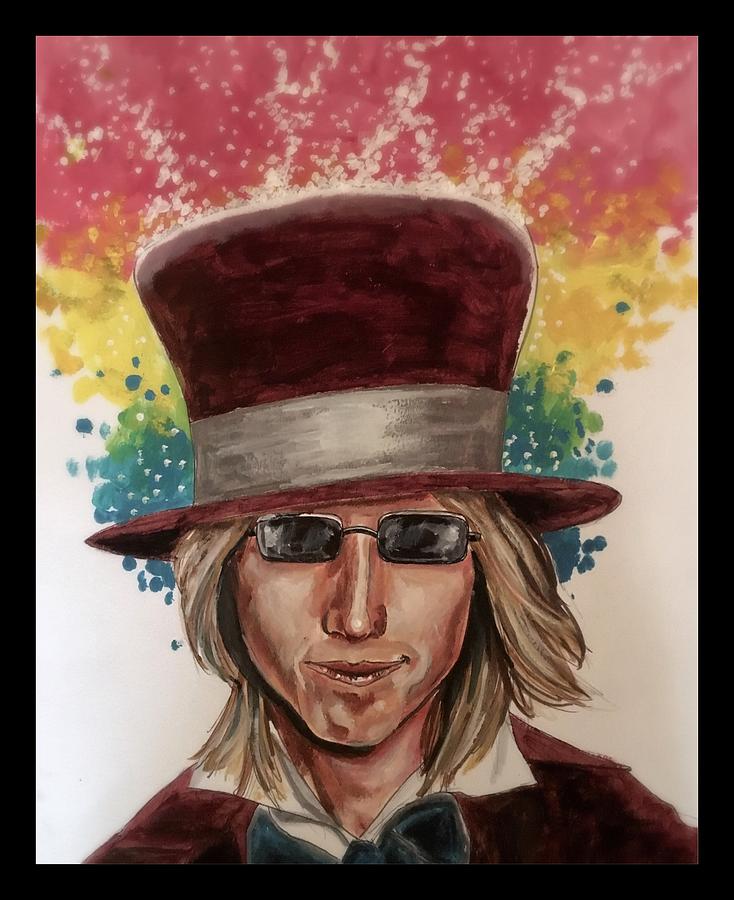 Tom Petty Painting - Into The Great Wide Open by Joel Tesch