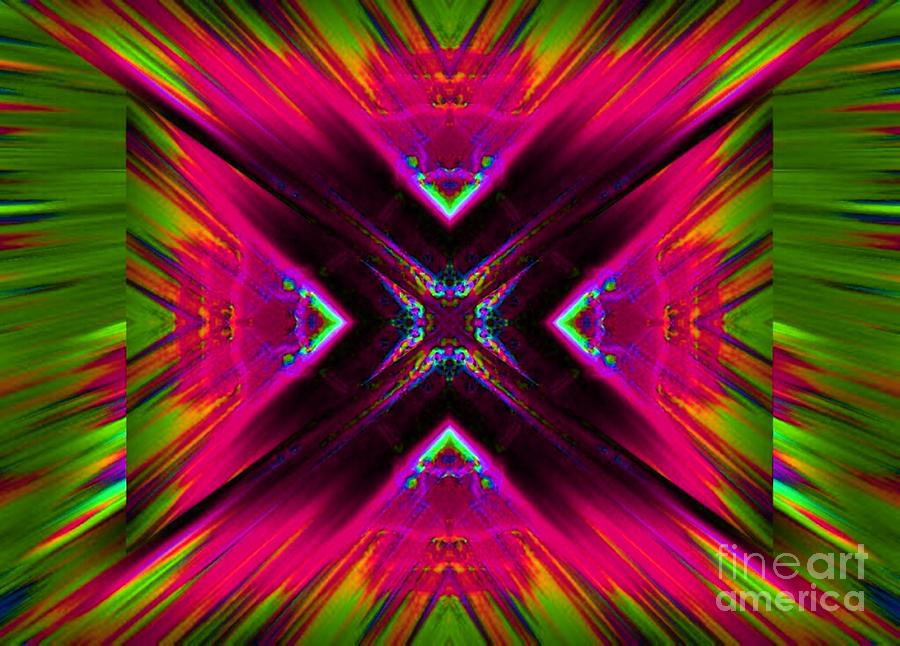 Abstract Digital Art - Into The Jungle by Lorles Lifestyles Abstract Digital Art - Into The Jungle by Lorles Lifestyles