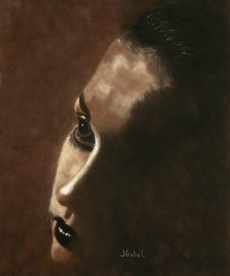 Billie Holiday Pastel - Into the Light by Laura Gabel Billie Holiday Pastel - Into the Light by Laura Gabel
