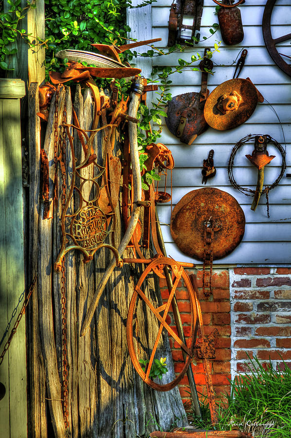Into The Light Tools Wall Art Photograph by Reid Callaway