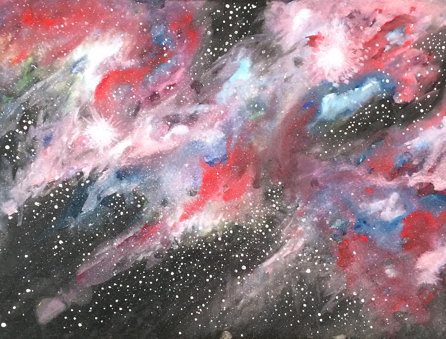 Into the nebula Painting by Noah Babcock - Fine Art America