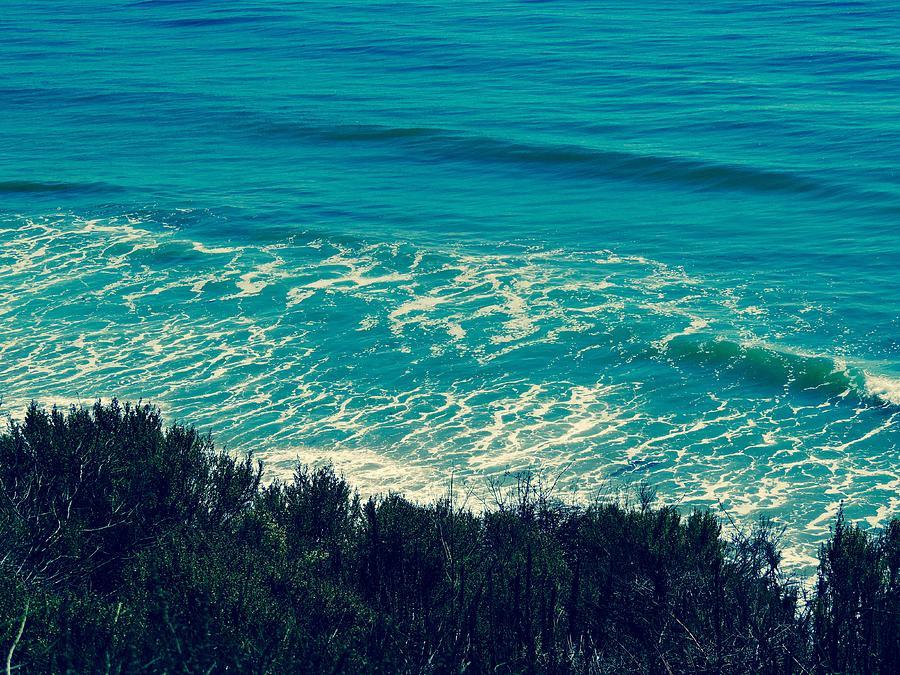 Blue Photograph - Into the Sea by Tiffany Marchbanks