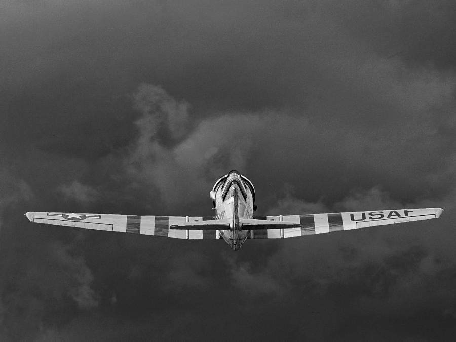 Into the storm In Black and White Photograph by Christopher Mercer