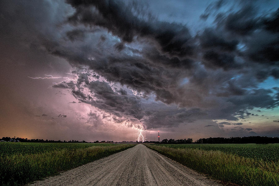 Into the Storm Photograph by John Crothers