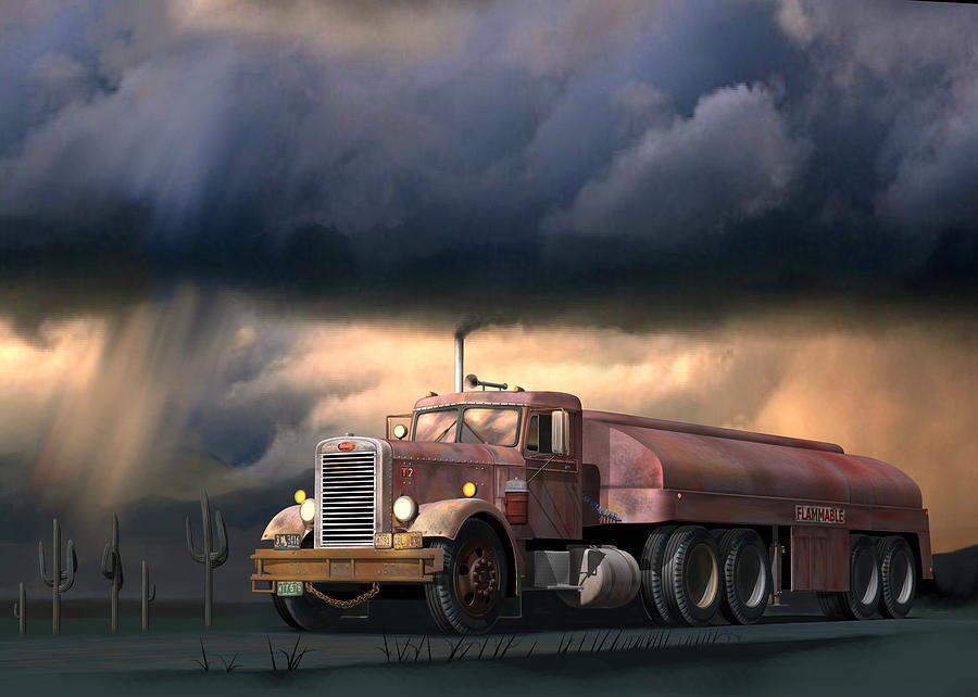 Into The Storm Digital Art by Stuart Swartz