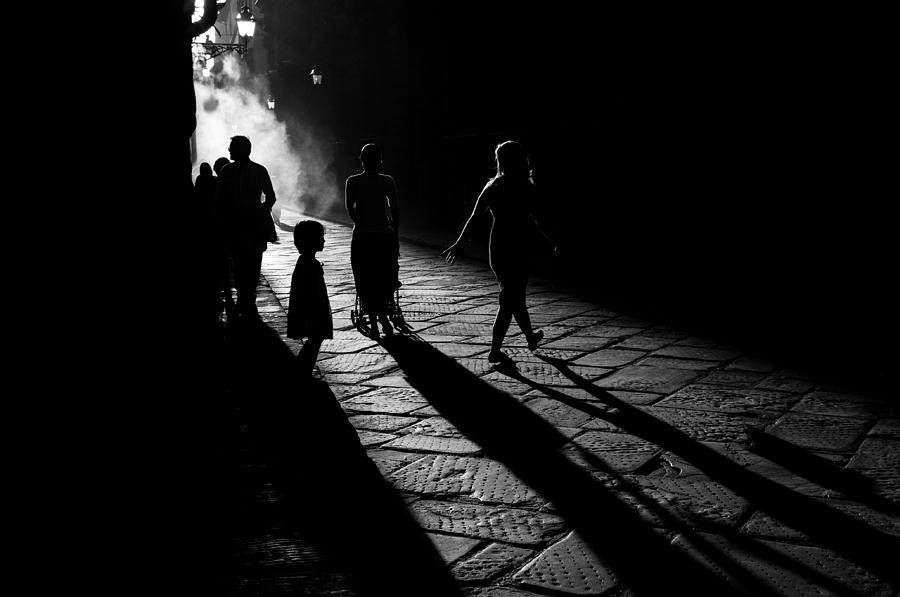 Black And White Photograph - Into The Sun by Simone Buda