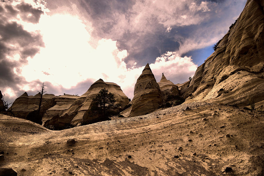 Into the Tent Rocks Photograph by Jeff Swan