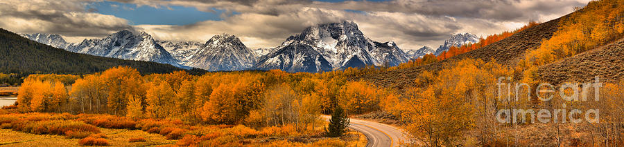 Into The Tetons Photograph by Adam Jewell