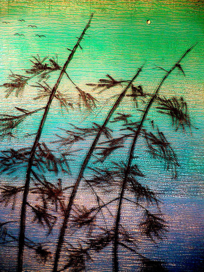 Landscape Painting - Into the Wind by Rick Silas Landscape Painting - Into the Wind by Rick Silas