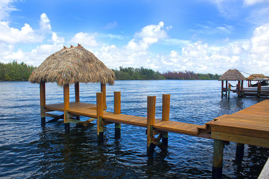 Dock in the Intracoastal  10 Photograph by Carlos Diaz