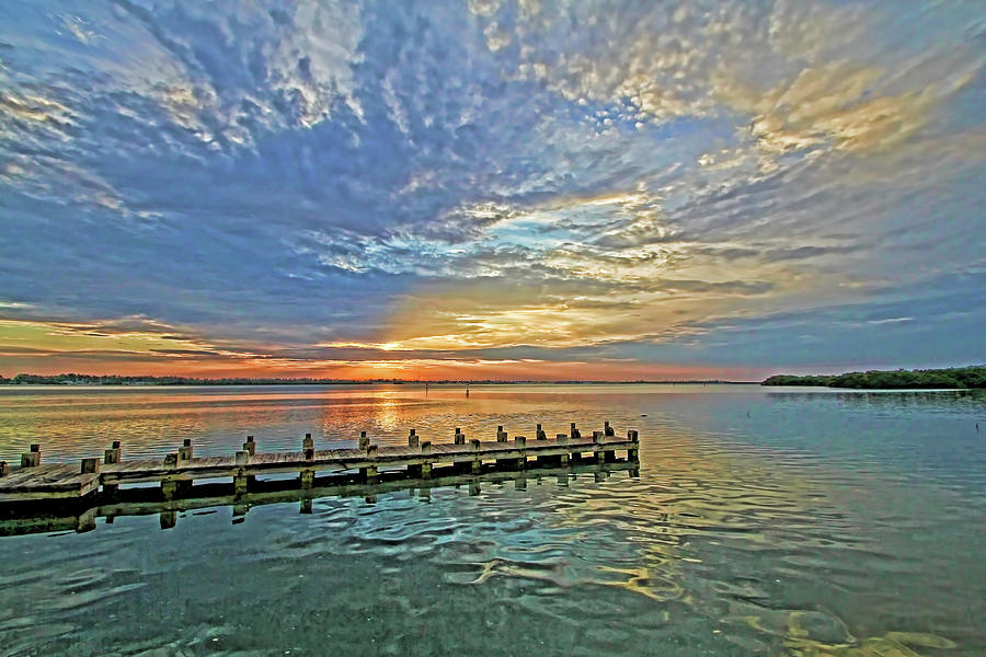 Intracoastal Sunrise Photograph by HH Photography of Florida
