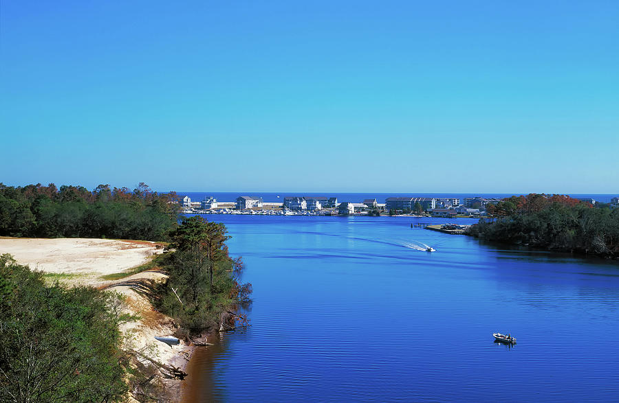 Intracoastal Waterway - Wilmington North Carolina Photograph by Mountain Dreams