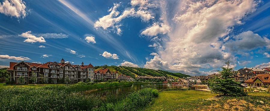 Intrawest four season resort Photograph by Jeff S PhotoArt